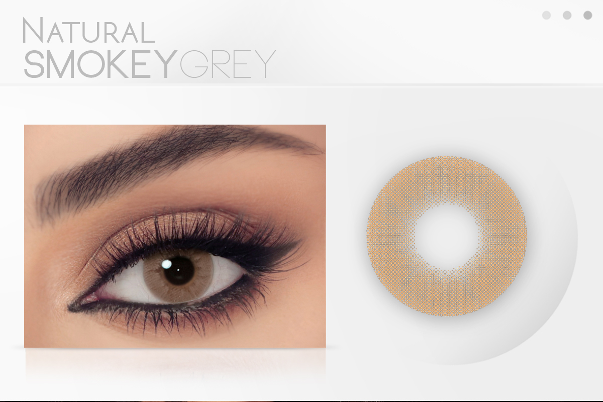 Smokey Grey - Celéna Colored Contact Lenses